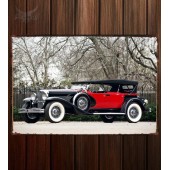 Металлическая табличка Duesenberg Model J 487 2336 Dual Cowl Phaeton by LeBaron